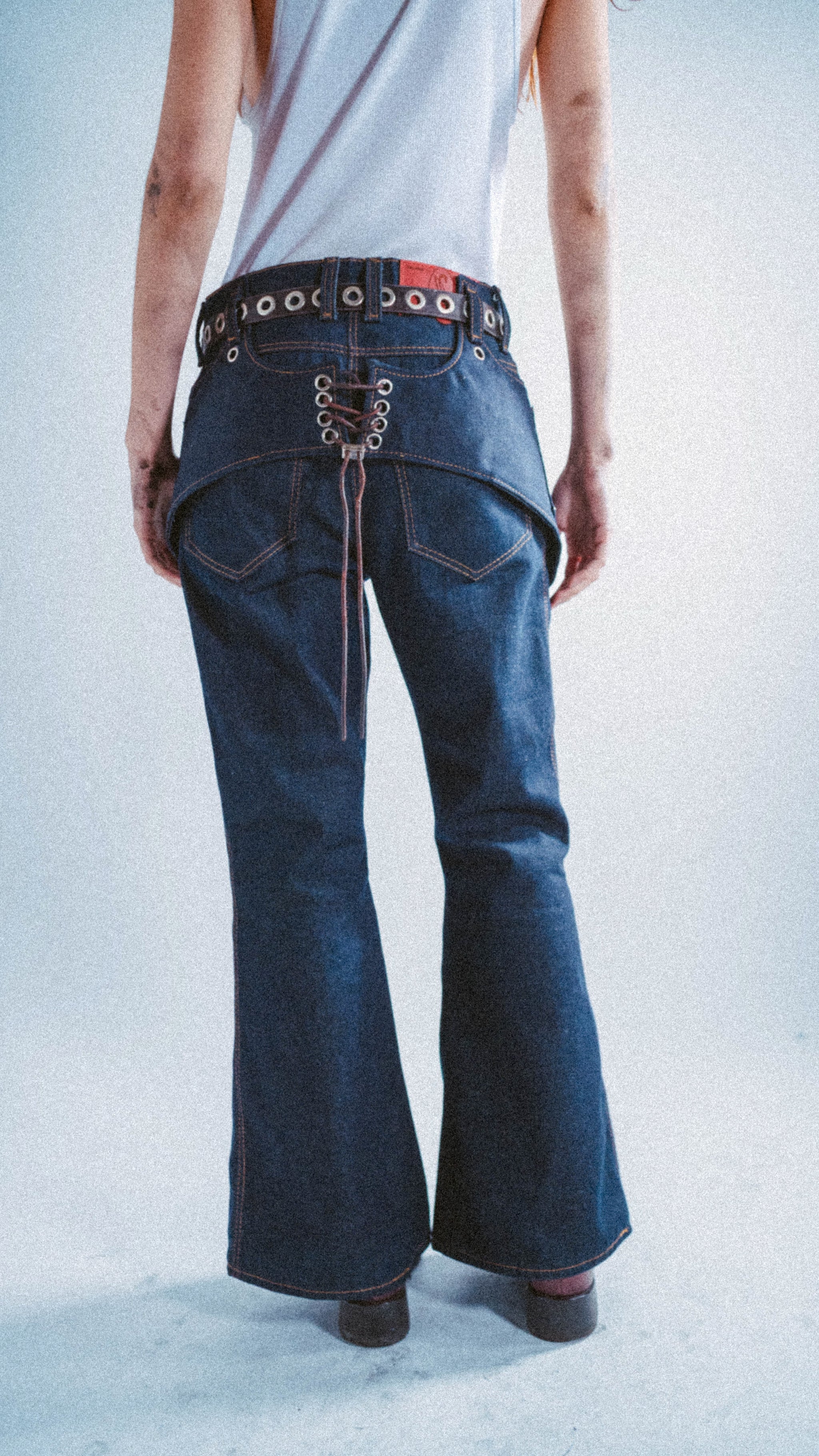 CHAPS EN DENIM BLEU