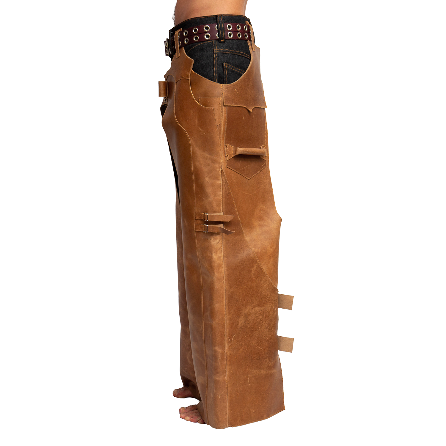 Leather Overpant