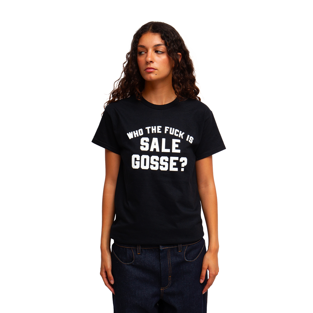 t-shirt Sale Gosse inspiré du célèbre who the f**k is Mick Jagger, en coton bio, sérigraphié en France, esprit rock vintage et collector.