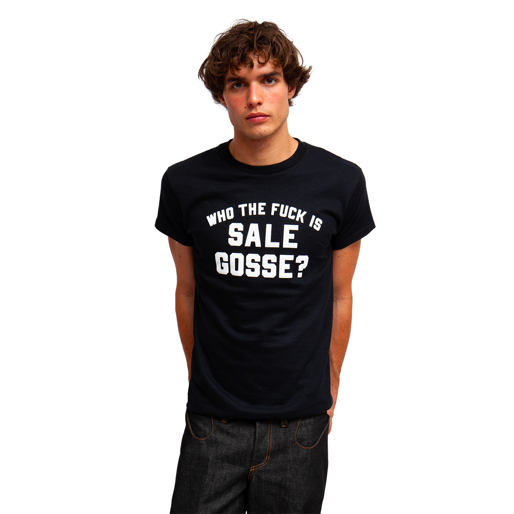 t-shirt Sale Gosse inspiré du célèbre who the f**k is Mick Jagger, en coton bio, sérigraphié en France, esprit rock vintage et collector.