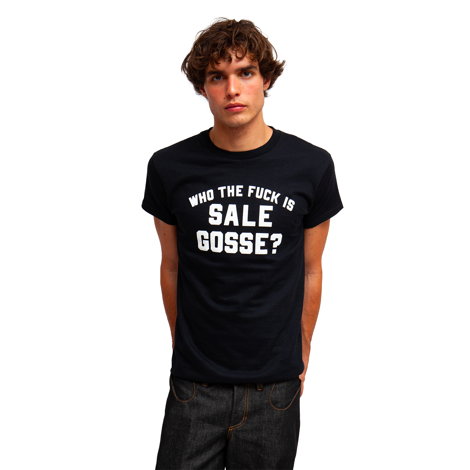 t-shirt Sale Gosse inspiré du célèbre who the f**k is Mick Jagger, en coton bio, sérigraphié en France, esprit rock vintage et collector.