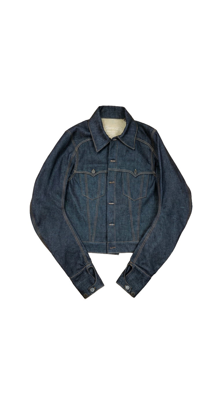 Veste en jeans greeny