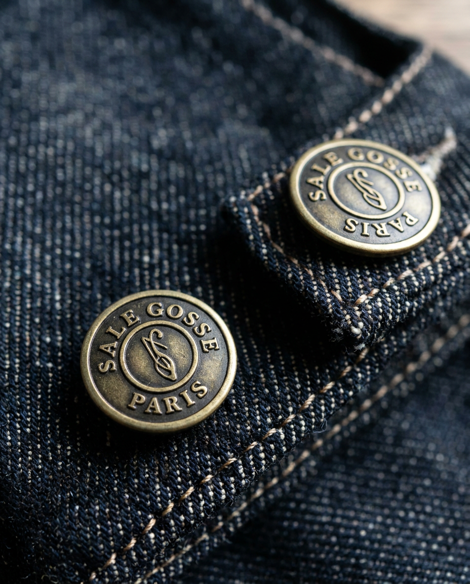 Veste en jeans greeny